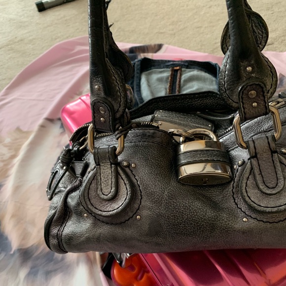 Chloe Paddington Limited Edition Metallic Bag - Picture 2 of 8